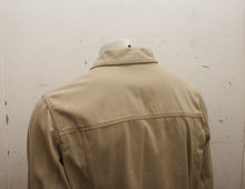 Load image into Gallery viewer, Beige Cotton Silk Twill Denim Style Jacket

