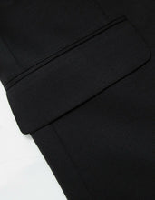 Load image into Gallery viewer, Black Blazer with Zip Embellishment
